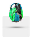 Stohlquist Drifter Youth green life jacket for kayaking and paddling, side view