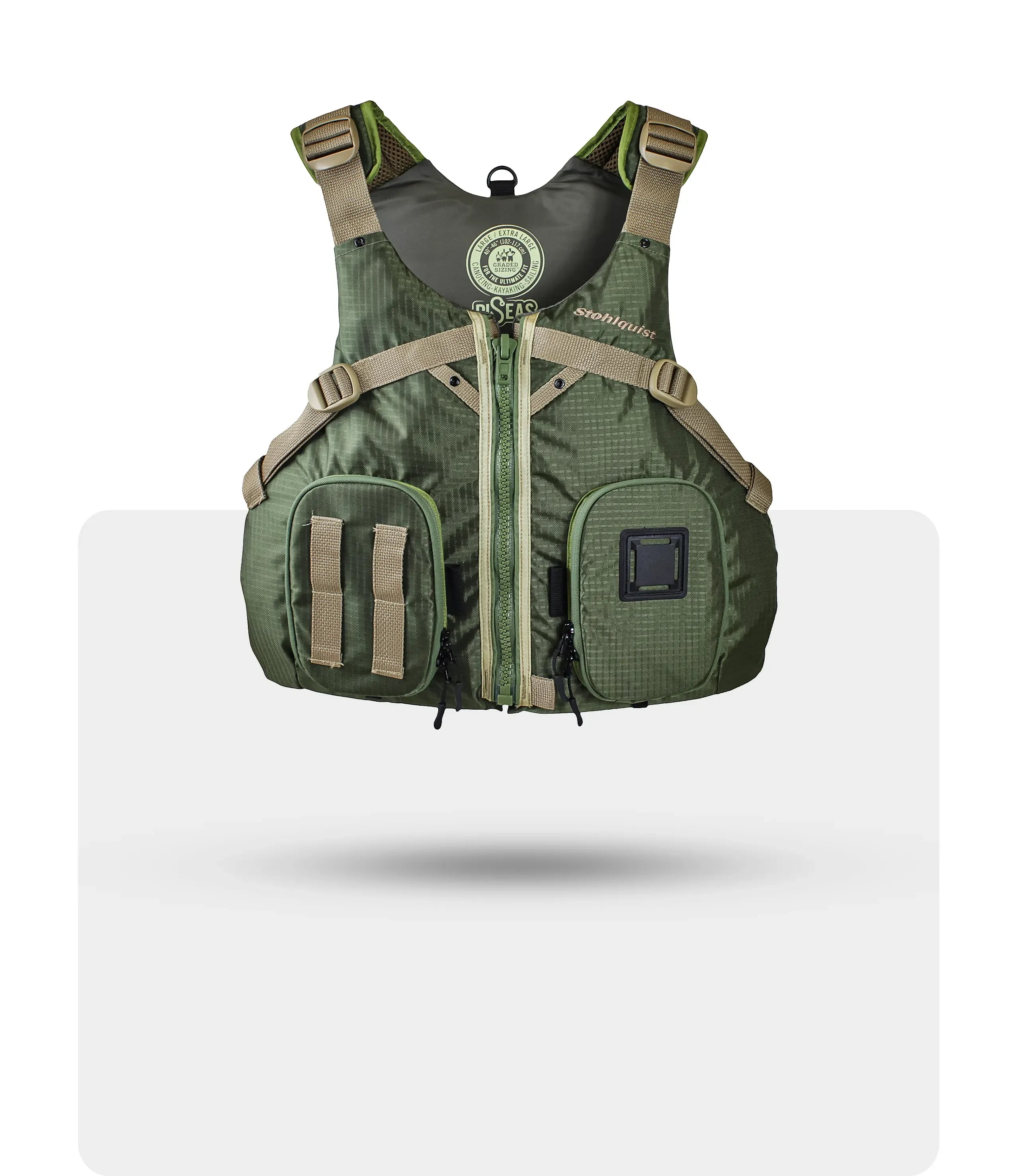 Piseas Life Jacket (PFD) | Lifejacket for Fishing - Stohlquist Piseas Life Jacket (PFD) | Lifejacket for Fishing - Stohlquist