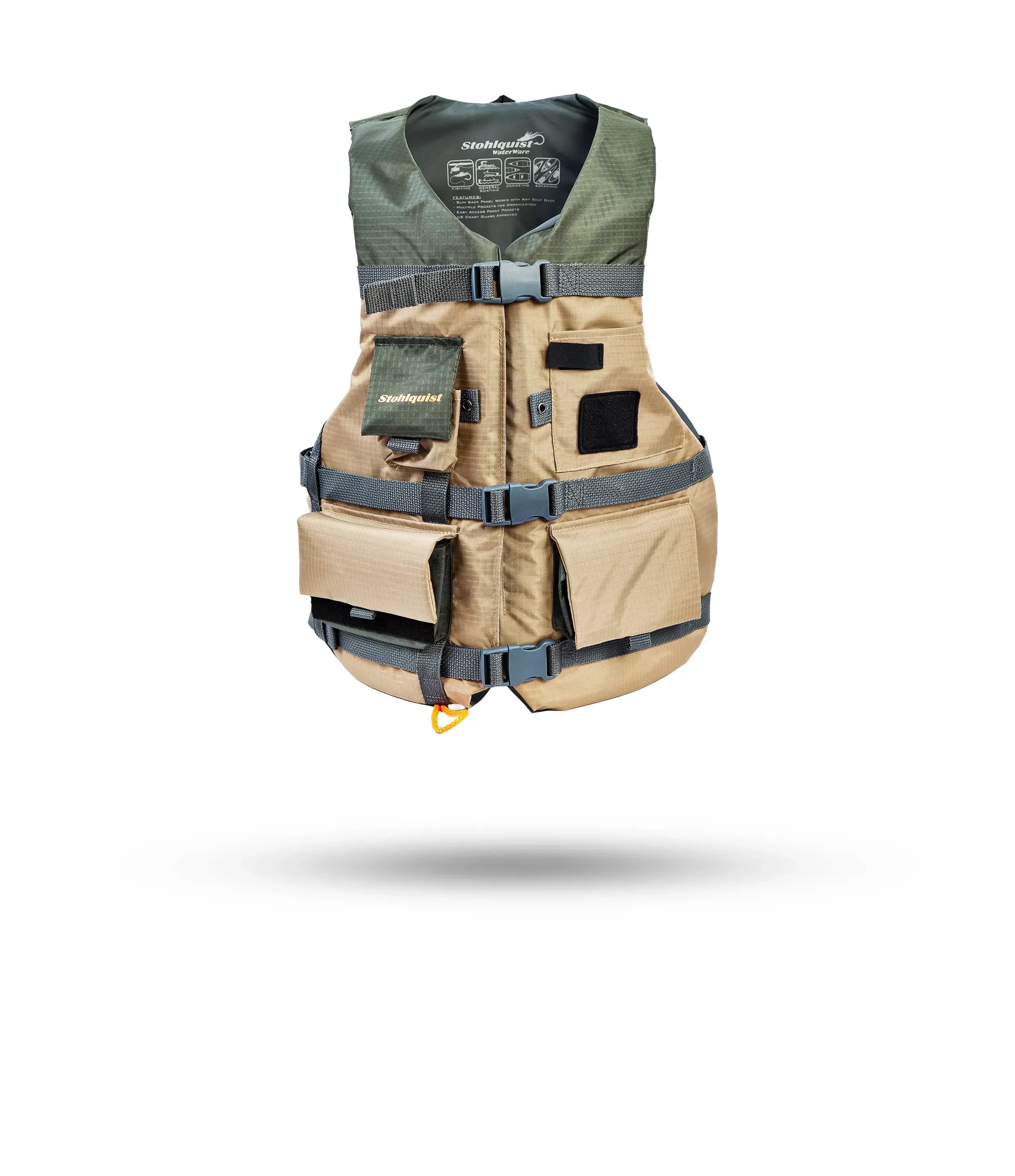 Spinner Life Jacket (PFD) | Lifejacket for Fishing - Stohlquist Spinner Life Jacket (PFD) | Lifejacket for Fishing - Stohlquist