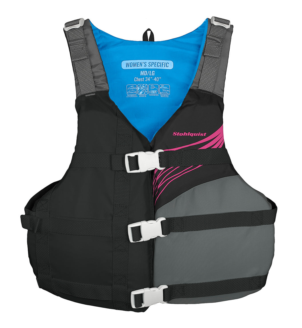 Stohlquist Brook Life Jacket (PFD) | Lifejacket for Women - Stohlquist WaterWare ...